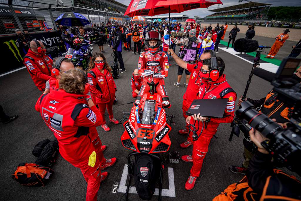 Francesco Bagnaia Ducati Silverstone MotoGP