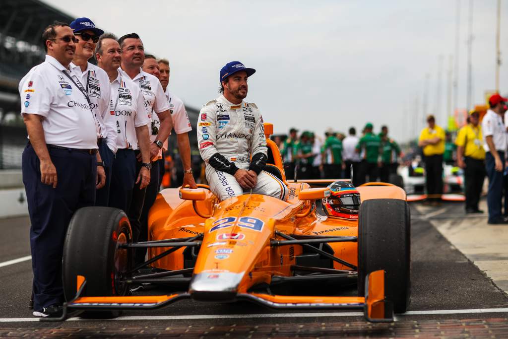 Fernando Alonso Andretti McLaren Indianapolis 500 2017