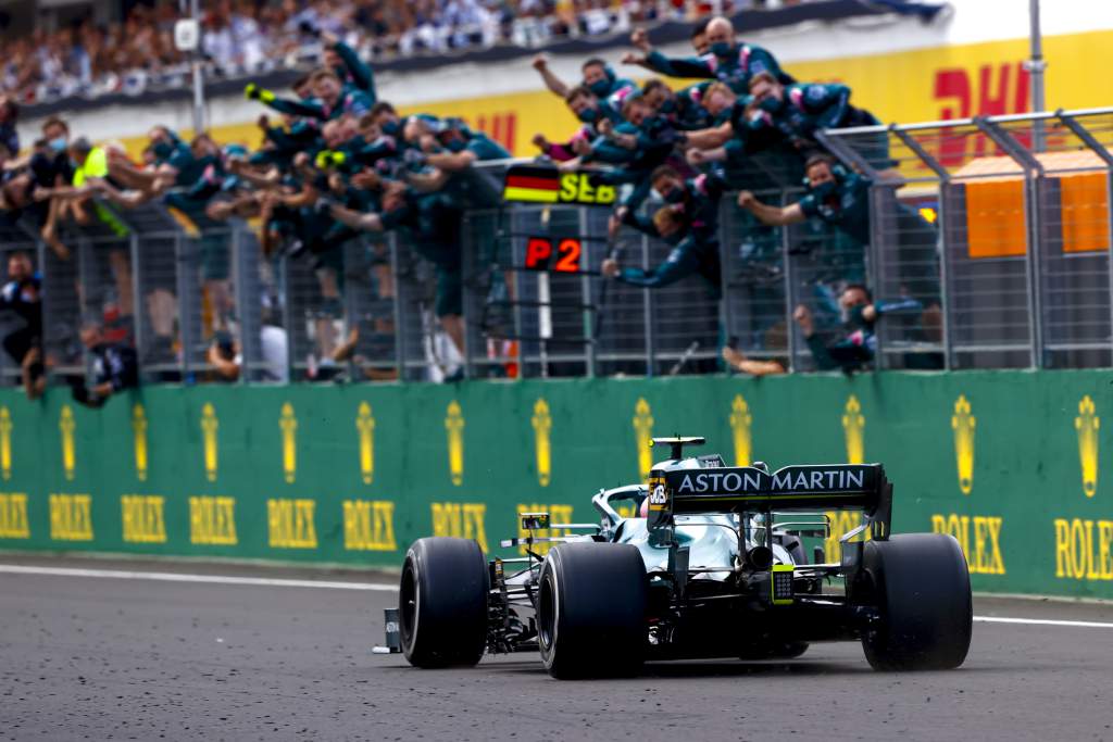 Sebastian Vettel Hungarian GP F1 Aston Martin