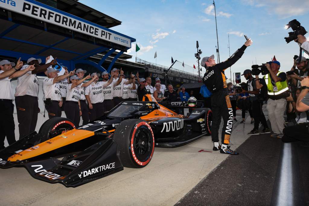 O’Ward gives McLaren Indy pole, Lundgaard stars on debut