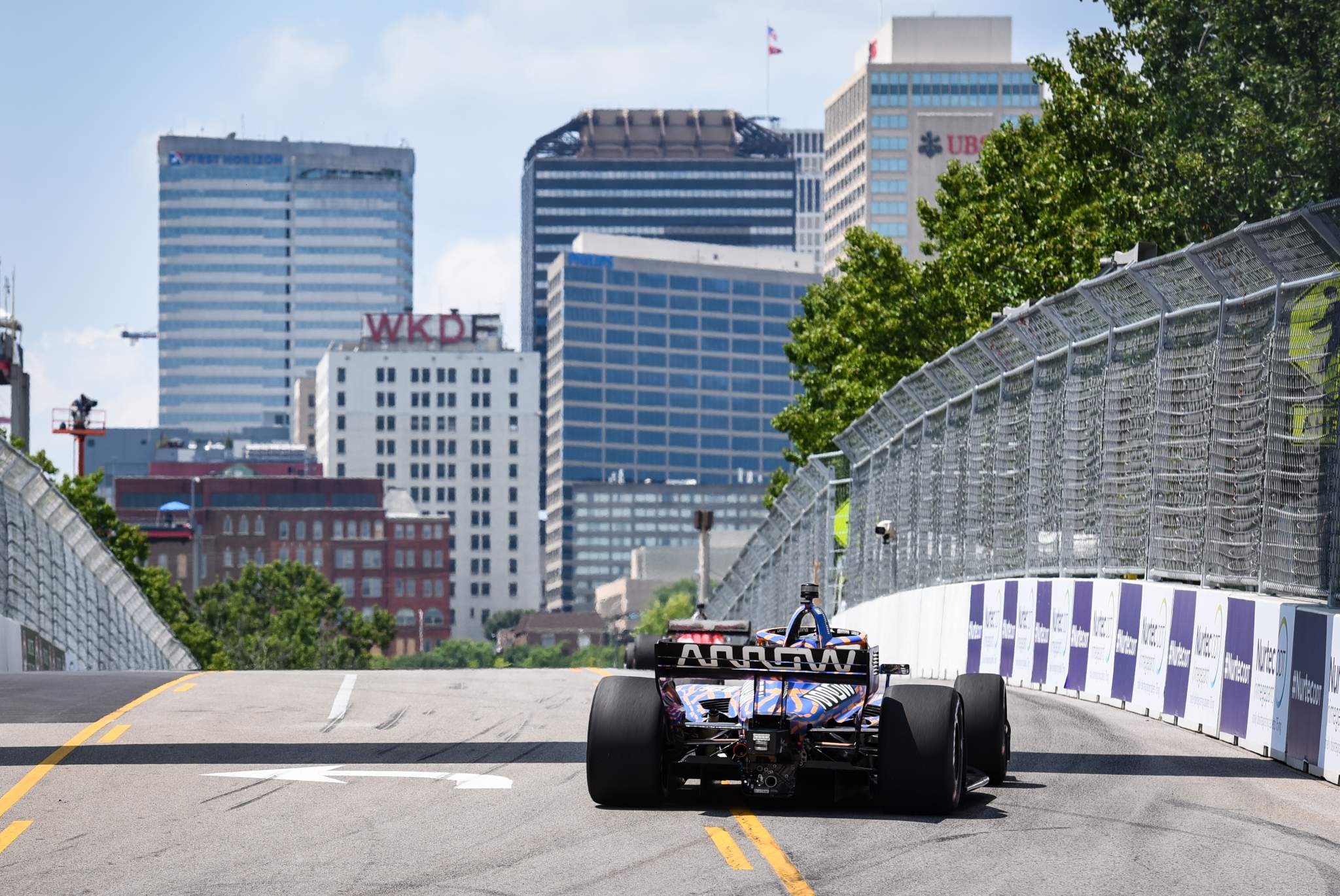 Felix Rosenqvist Arrow McLaren SP Nashville IndyCar 2021