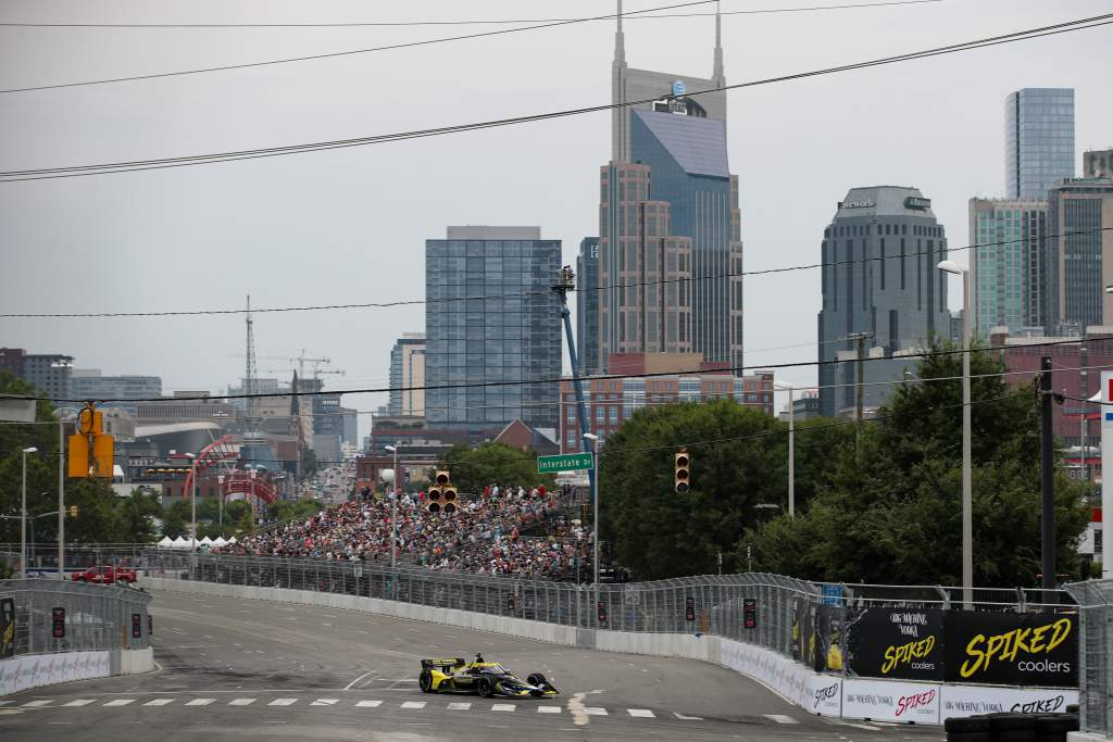 Herta storms to crushing Nashville IndyCar pole