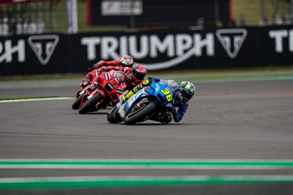 Joan Mir Suzuki Francesco Bagnaia Ducati MotoGP Silverstone