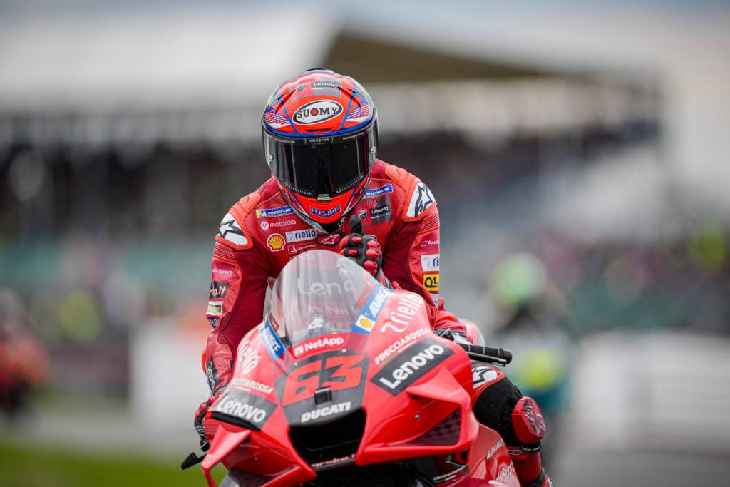 Francesco Bagnaia Ducati MotoGP Silverstone