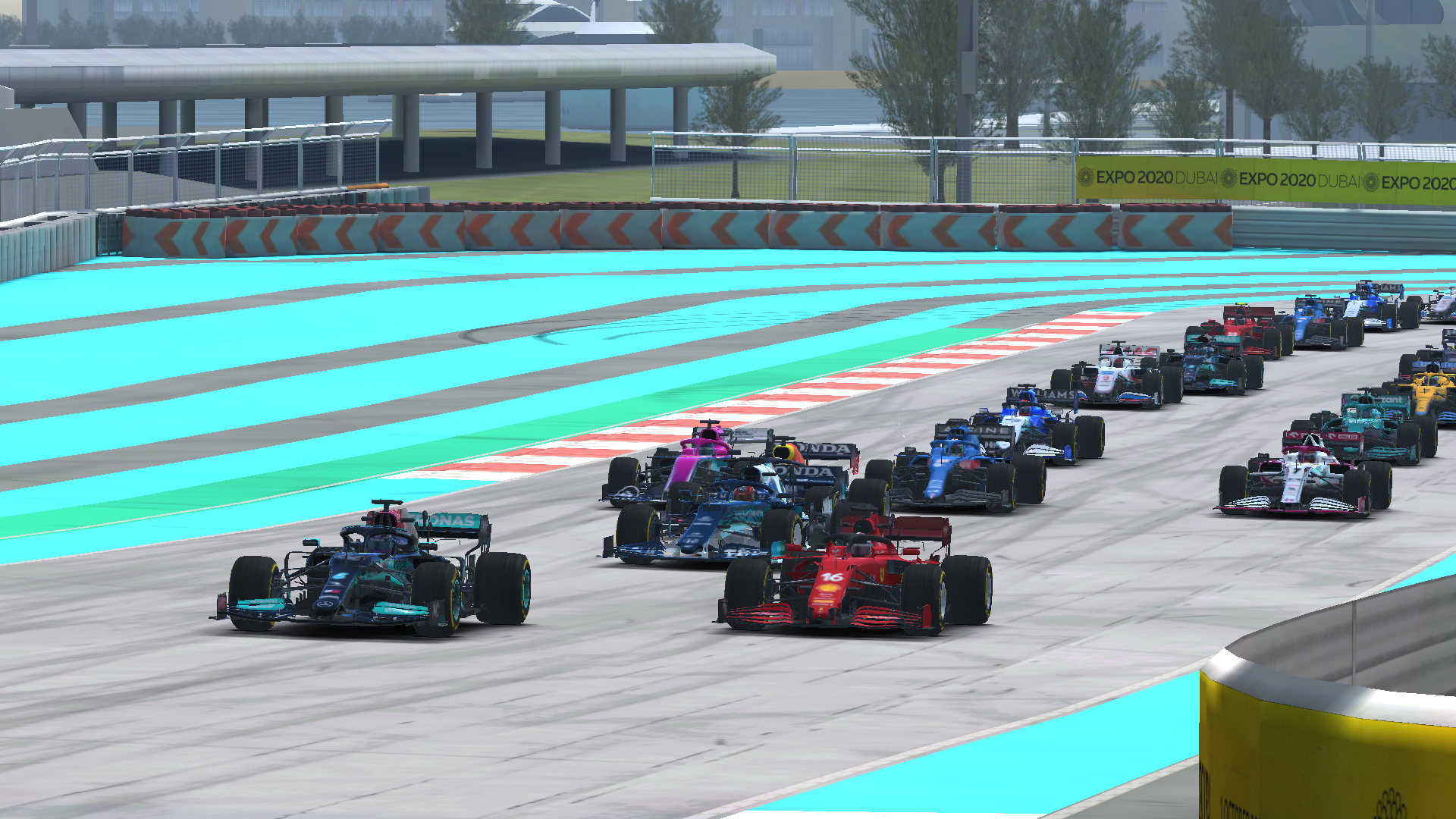 Real Racing 3 F1 Esports Abu Dhabi Pic