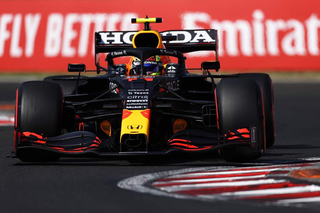 Sergio Perez Red Bull F1 Hungarian GP