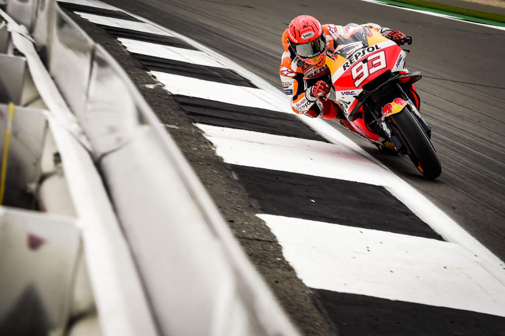 Marc Marquez Honda Silverstone MotoGP