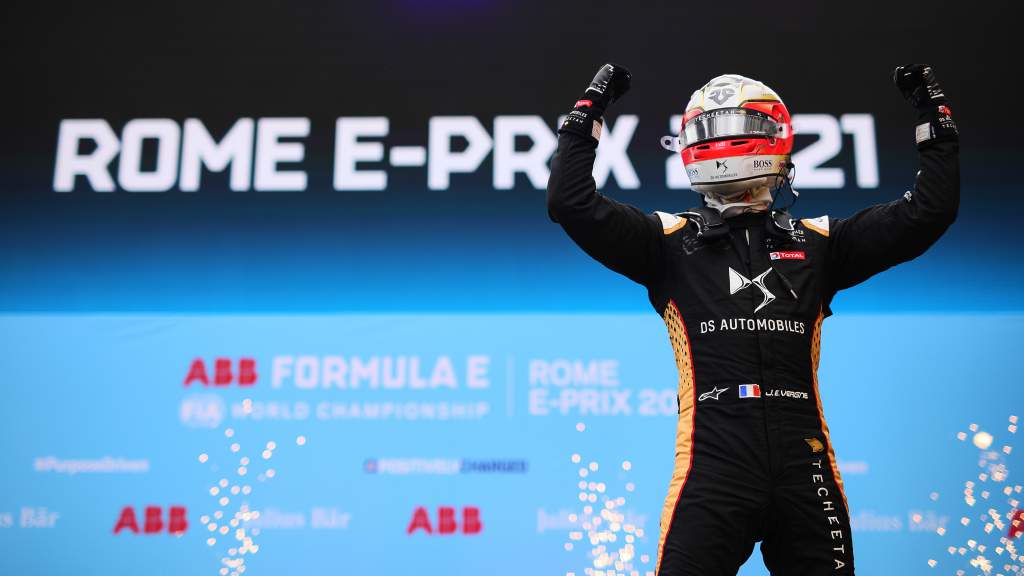 Jean-Eric Vergne DS Techeetah Rome E-Prix Formula E