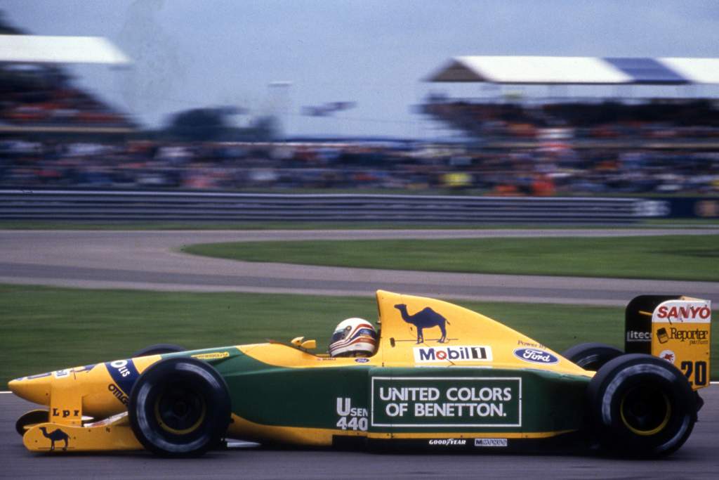 Martin Brundle Benetton F1