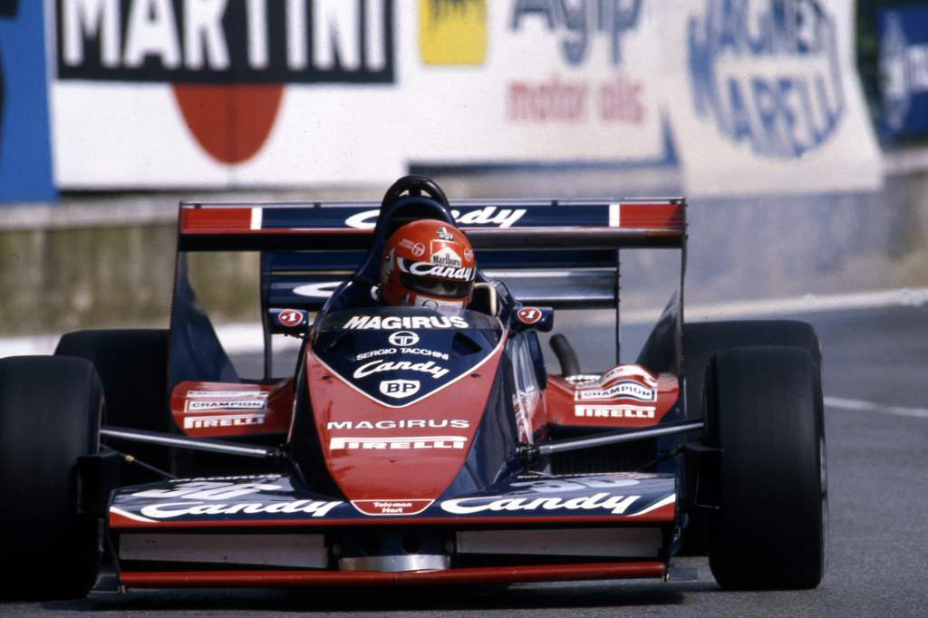 Bruno Giacomelli Toleman F1