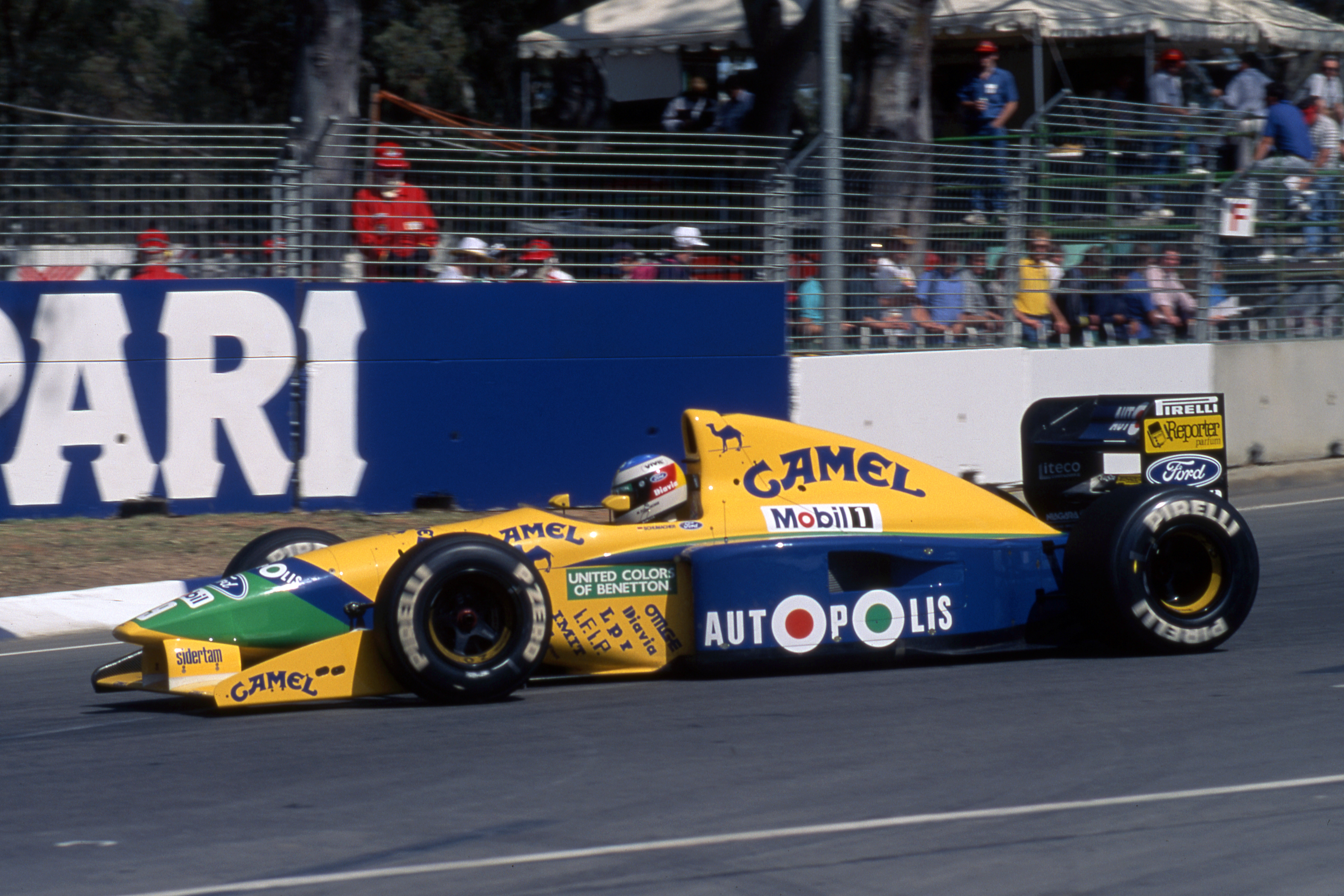 Michael Schumacher Benetton Adelaide 1991