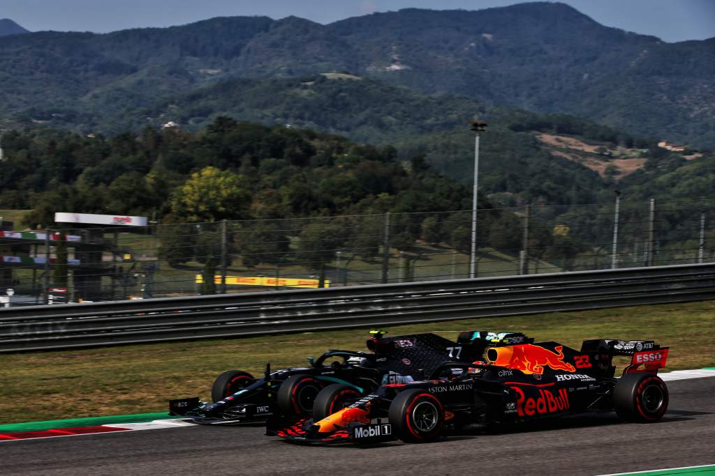 Valtteri Bottas Mercedes Alex Albon Red Bull Mugello 2020