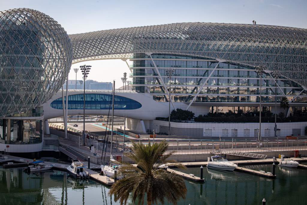 Abu Dhabi F1 test