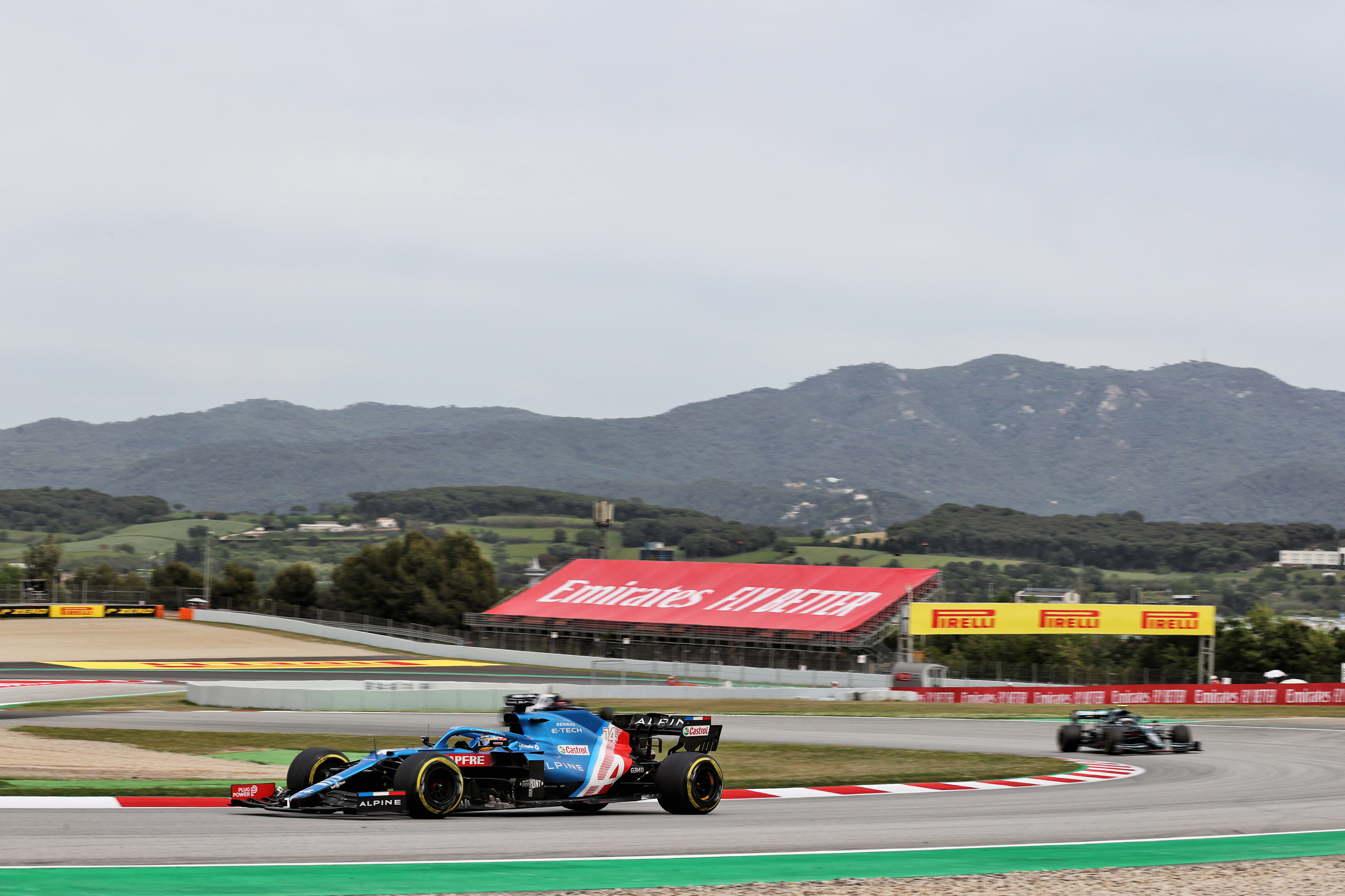 Fernando Alonso Alpine Spanish Grand Prix 2021 Barcelona