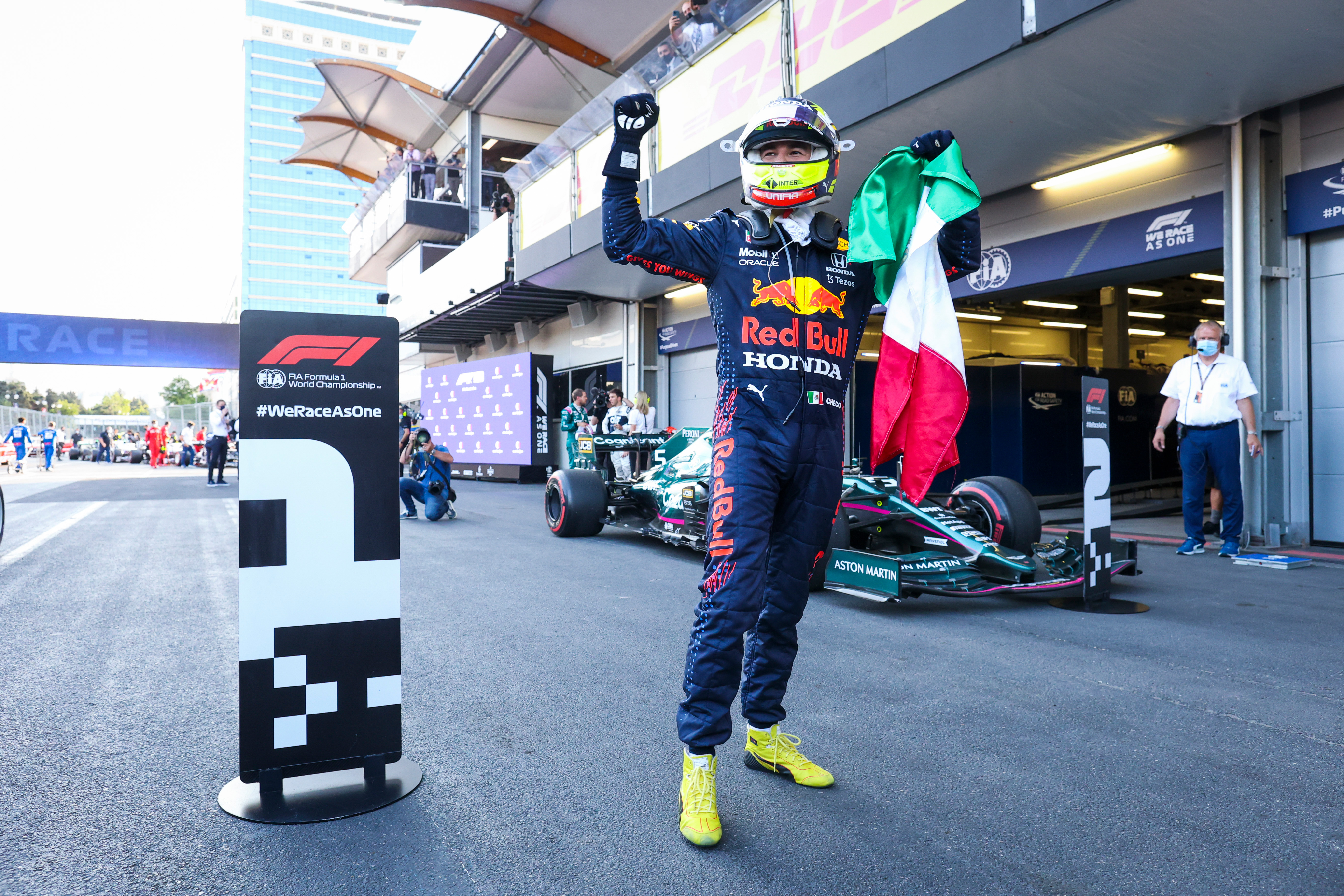 Motor Racing Formula One World Championship Azerbaijan Grand Prix Race Day Baku, Azerbaijan