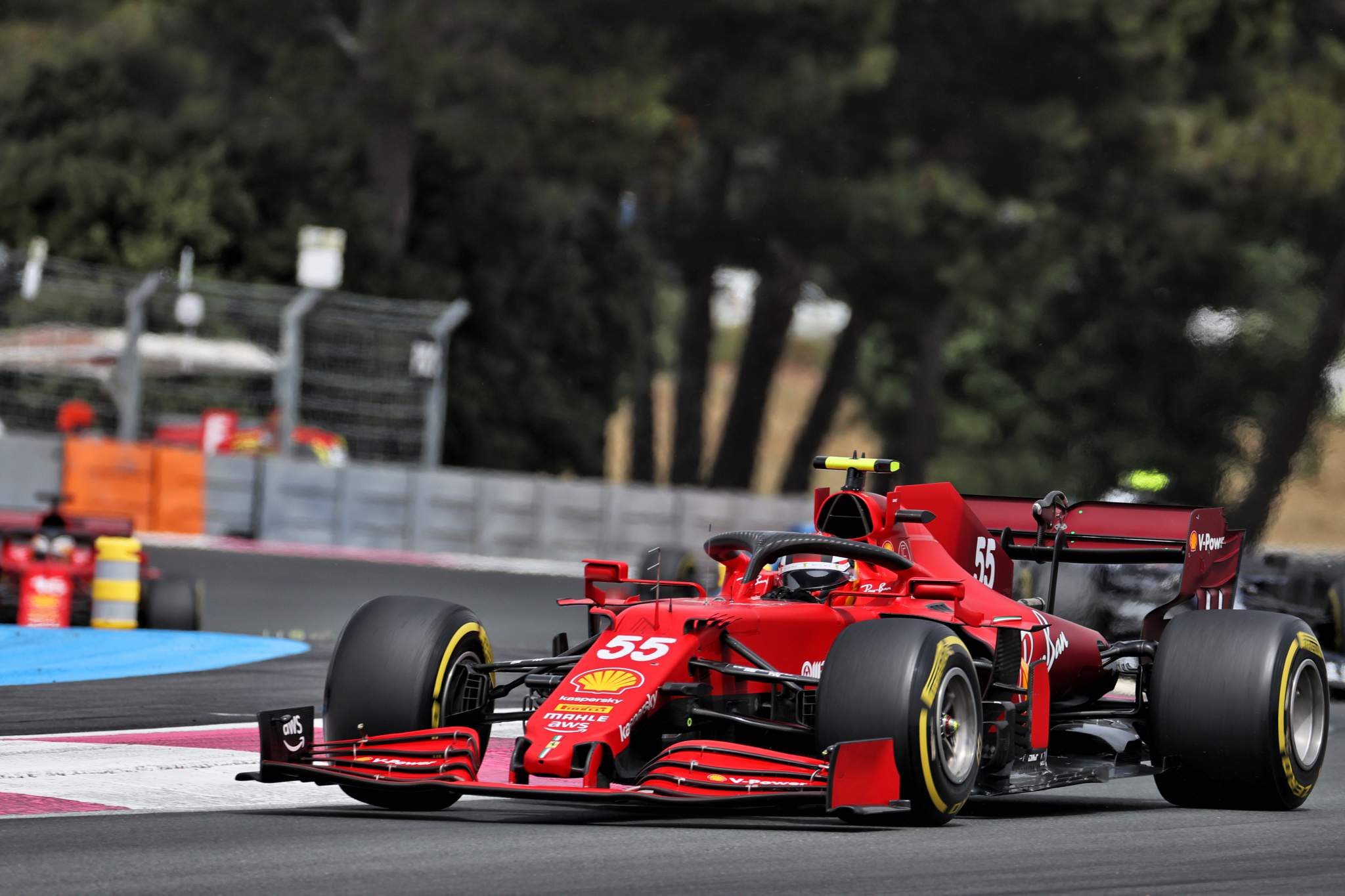 Motor Racing Formula One World Championship French Grand Prix Race Day Paul Ricard, France