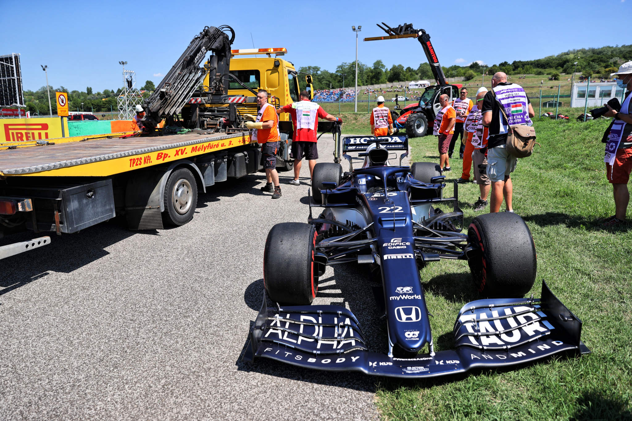 Motor Racing Formula One World Championship Hungarian Grand Prix Practice Day Budapest, Hungary