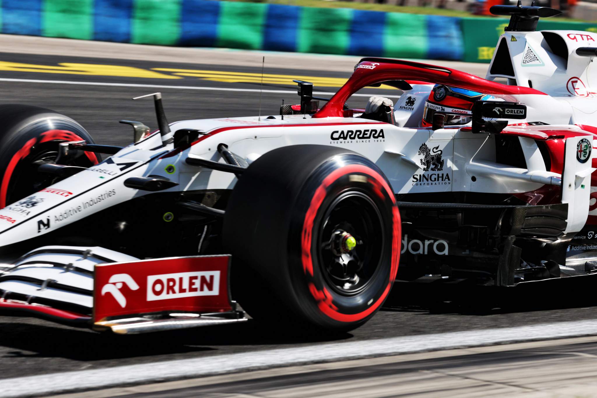 Kimi Raikkonen Alfa Romeo Hungarian Grand Prix 2021