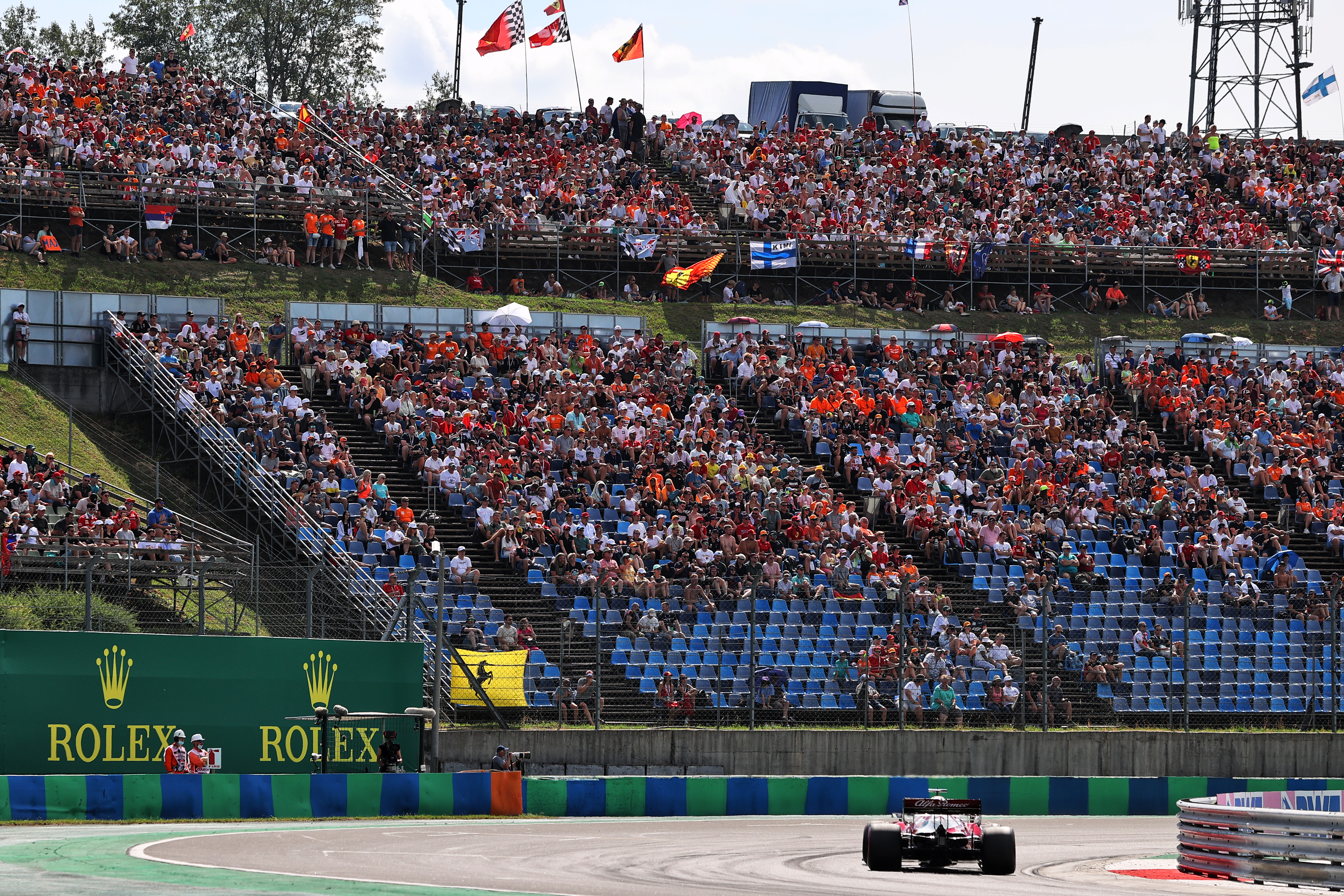 Motor Racing Formula One World Championship Hungarian Grand Prix Qualifying Day Budapest, Hungary