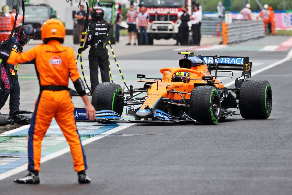 Lando Norris McLaren F1 Hungarian GP