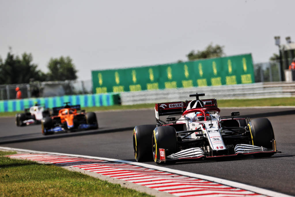 Kimi Raikkonen Alfa Romeo Hungarian Grand Prix 2021