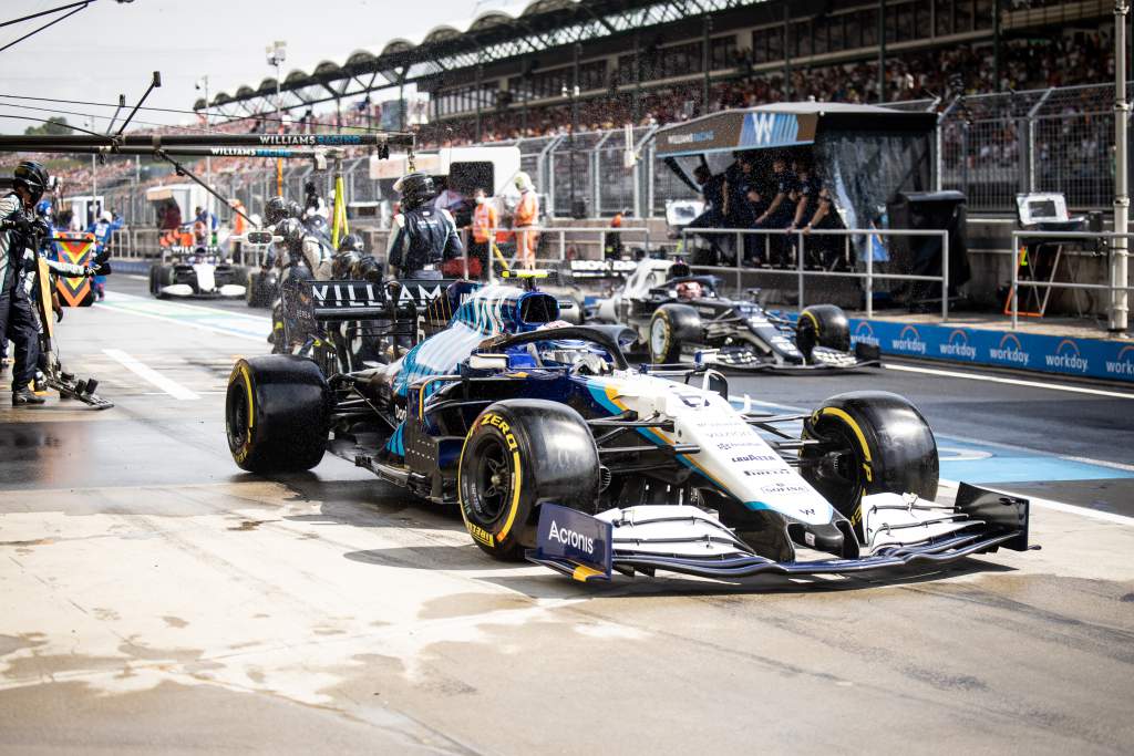 Nicholas Latifi Williams F1 Hungarian GP