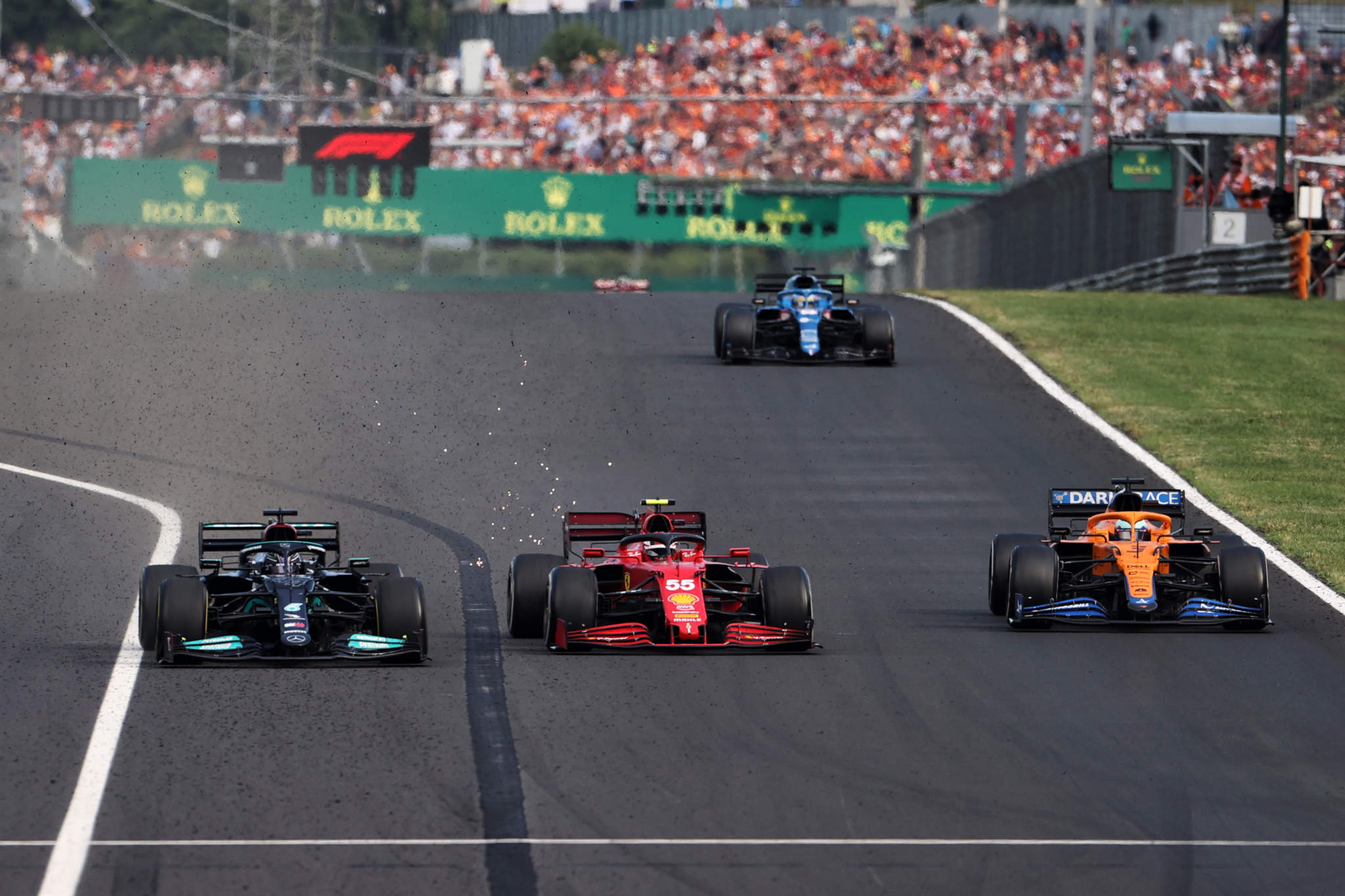 Motor Racing Formula One World Championship Hungarian Grand Prix Race Day Budapest, Hungary