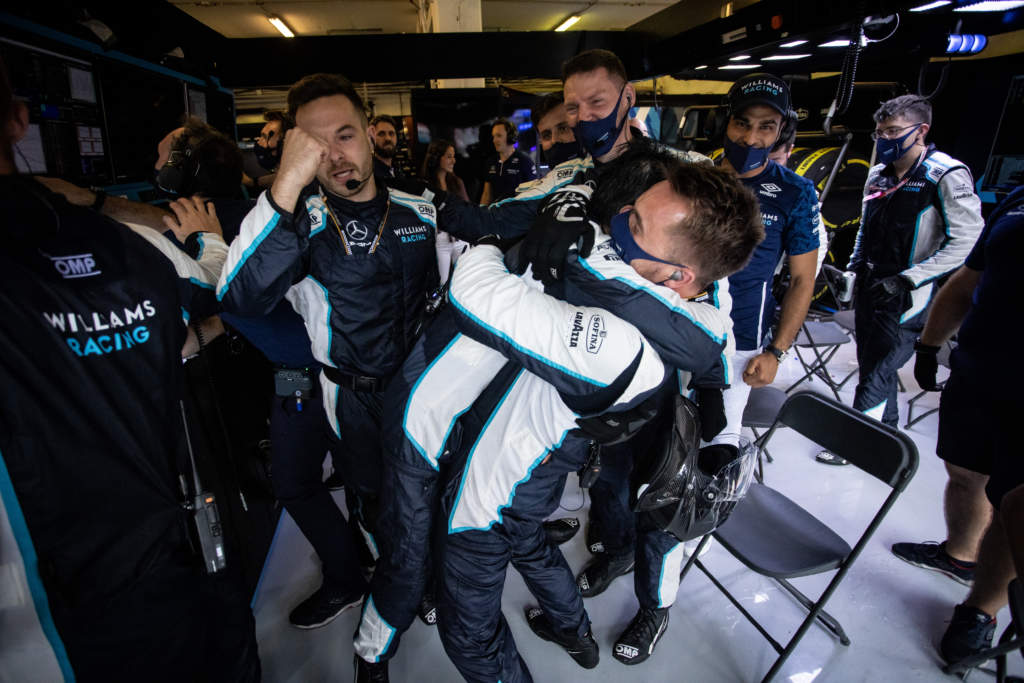 Points ‘mean more than I can put into words’, says tearful Russell