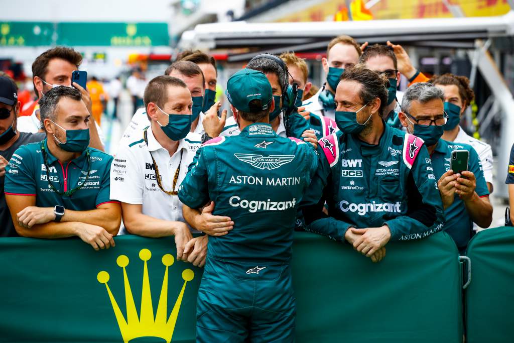 Aston ‘considering position’ after Vettel DSQ review rejected