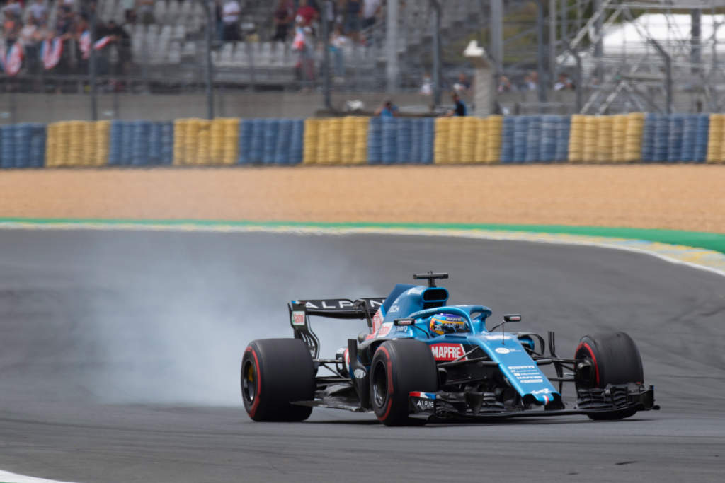 Fernando Alonso Alpine F1 Le Mans