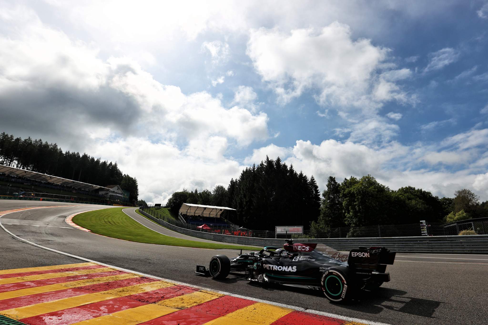 Motor Racing Formula One World Championship Belgian Grand Prix Practice Day Spa Francorchamps, Belgium