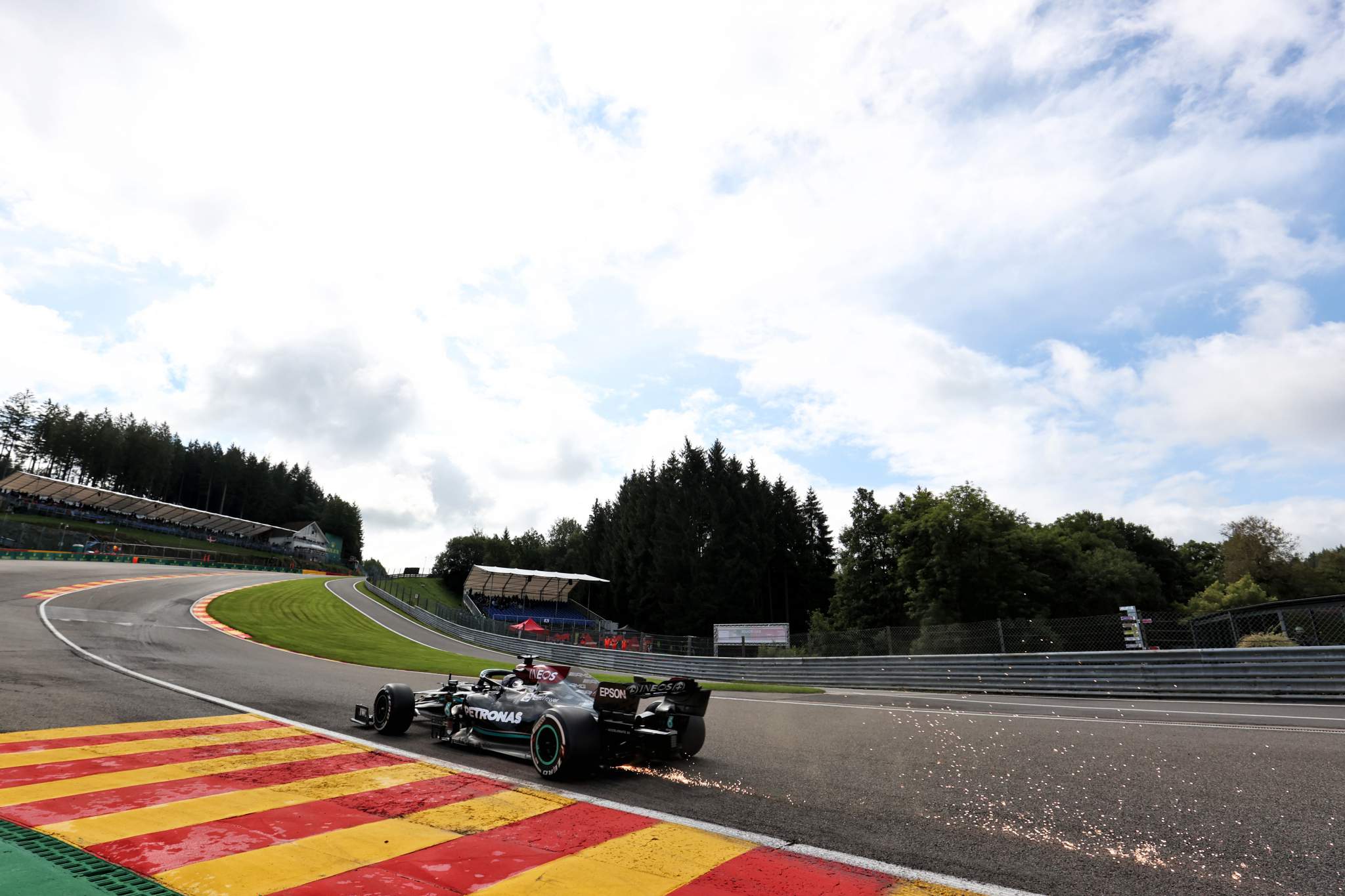 Motor Racing Formula One World Championship Belgian Grand Prix Practice Day Spa Francorchamps, Belgium