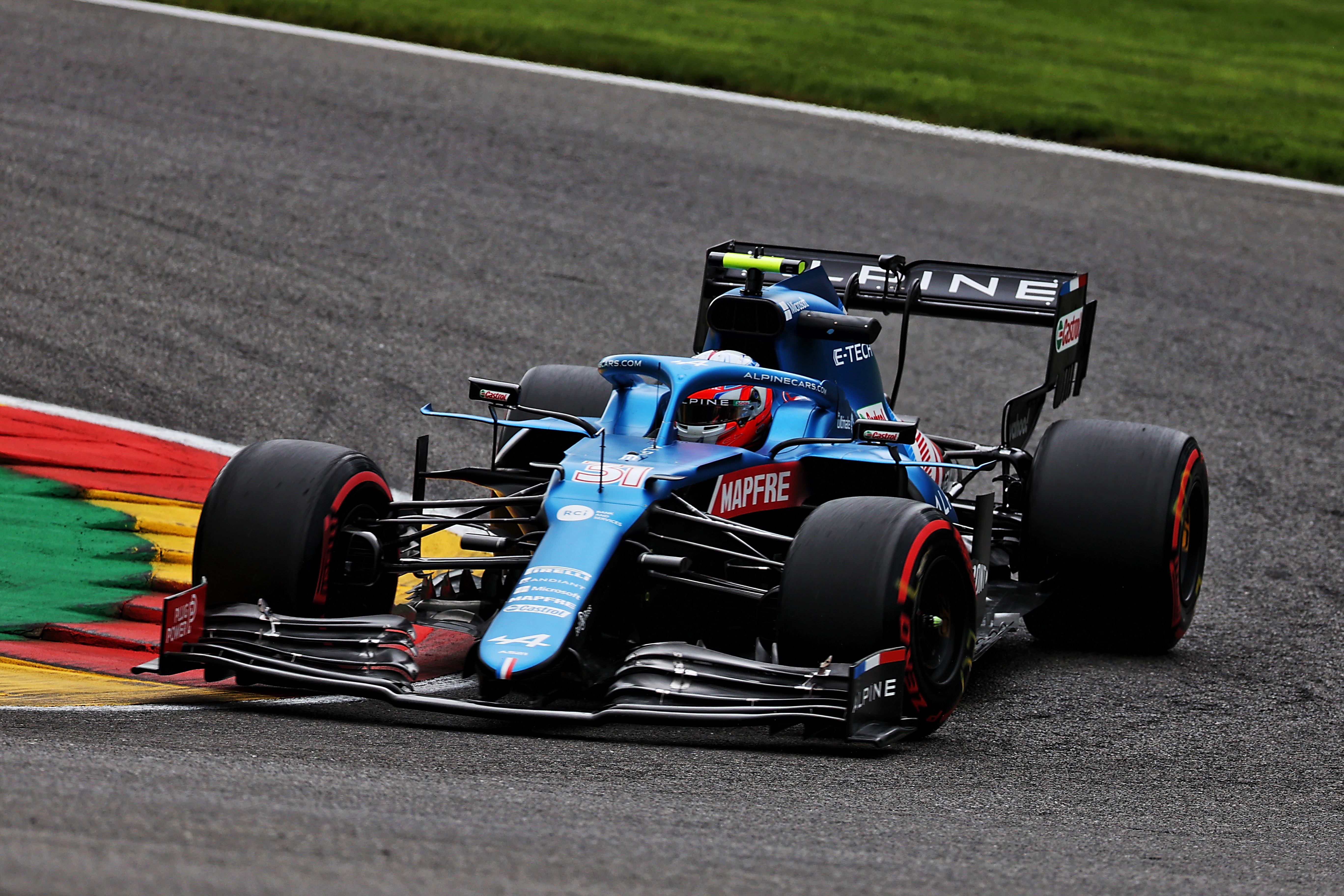 Motor Racing Formula One World Championship Belgian Grand Prix Practice Day Spa Francorchamps, Belgium