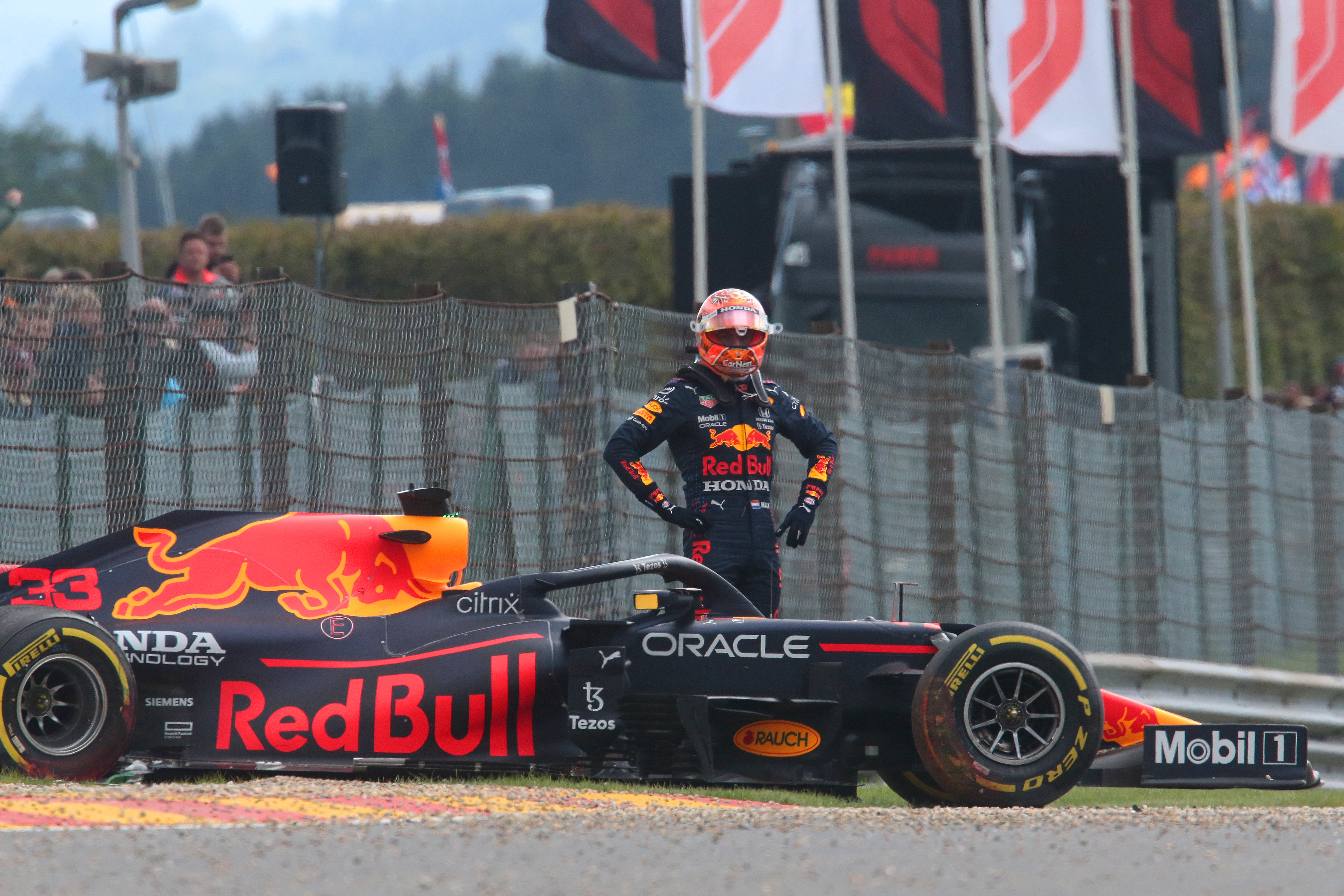 Motor Racing Formula One World Championship Belgian Grand Prix Practice Day Spa Francorchamps, Belgium