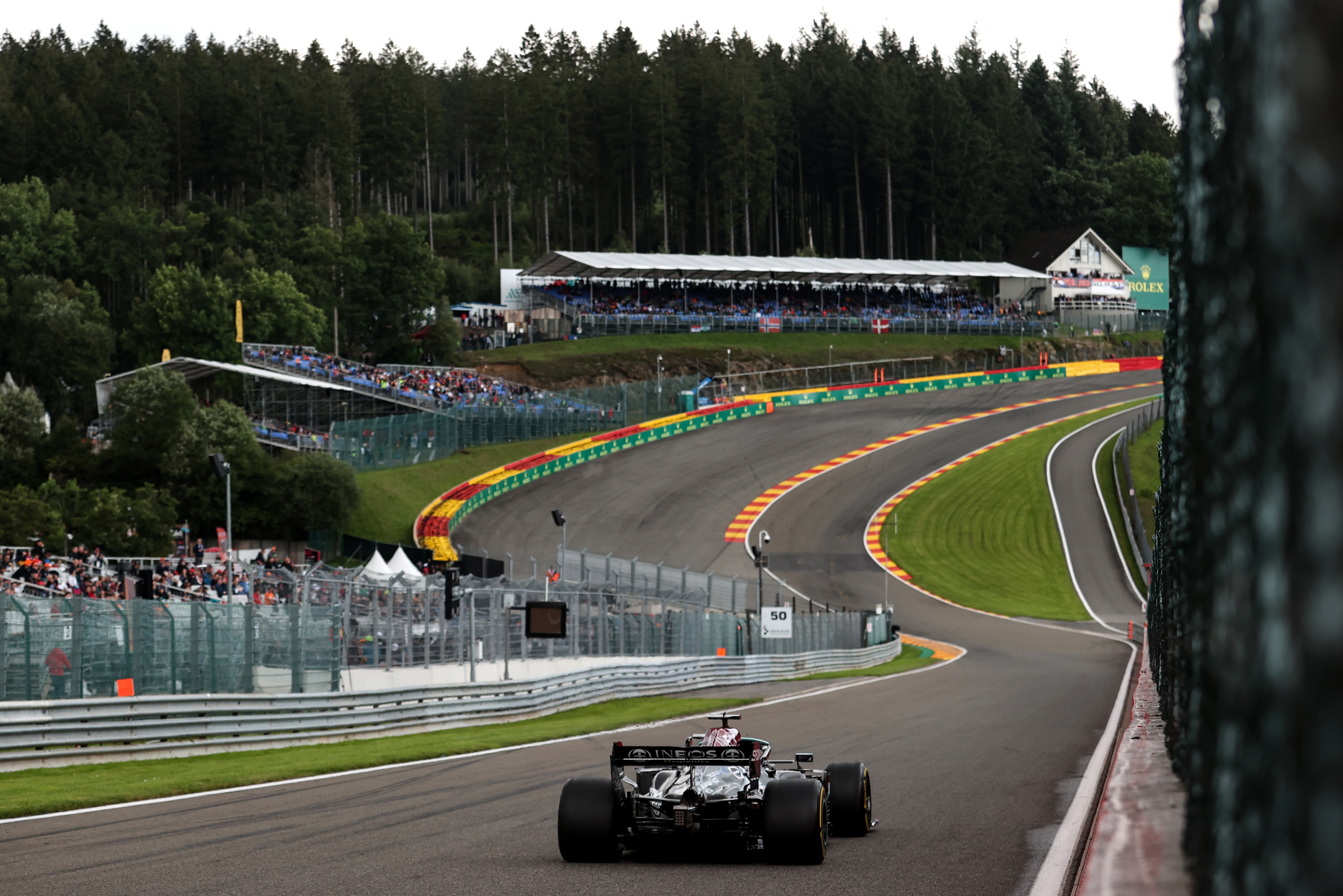 Motor Racing Formula One World Championship Belgian Grand Prix Practice Day Spa Francorchamps, Belgium