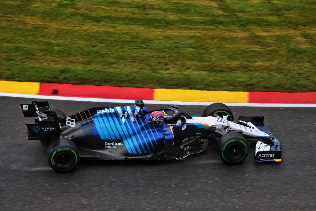 George Russell Williams F1 2021 Belgian Grand Prix