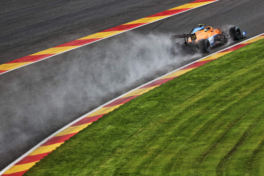 Lando Norris McLaren F1 Belgian GP