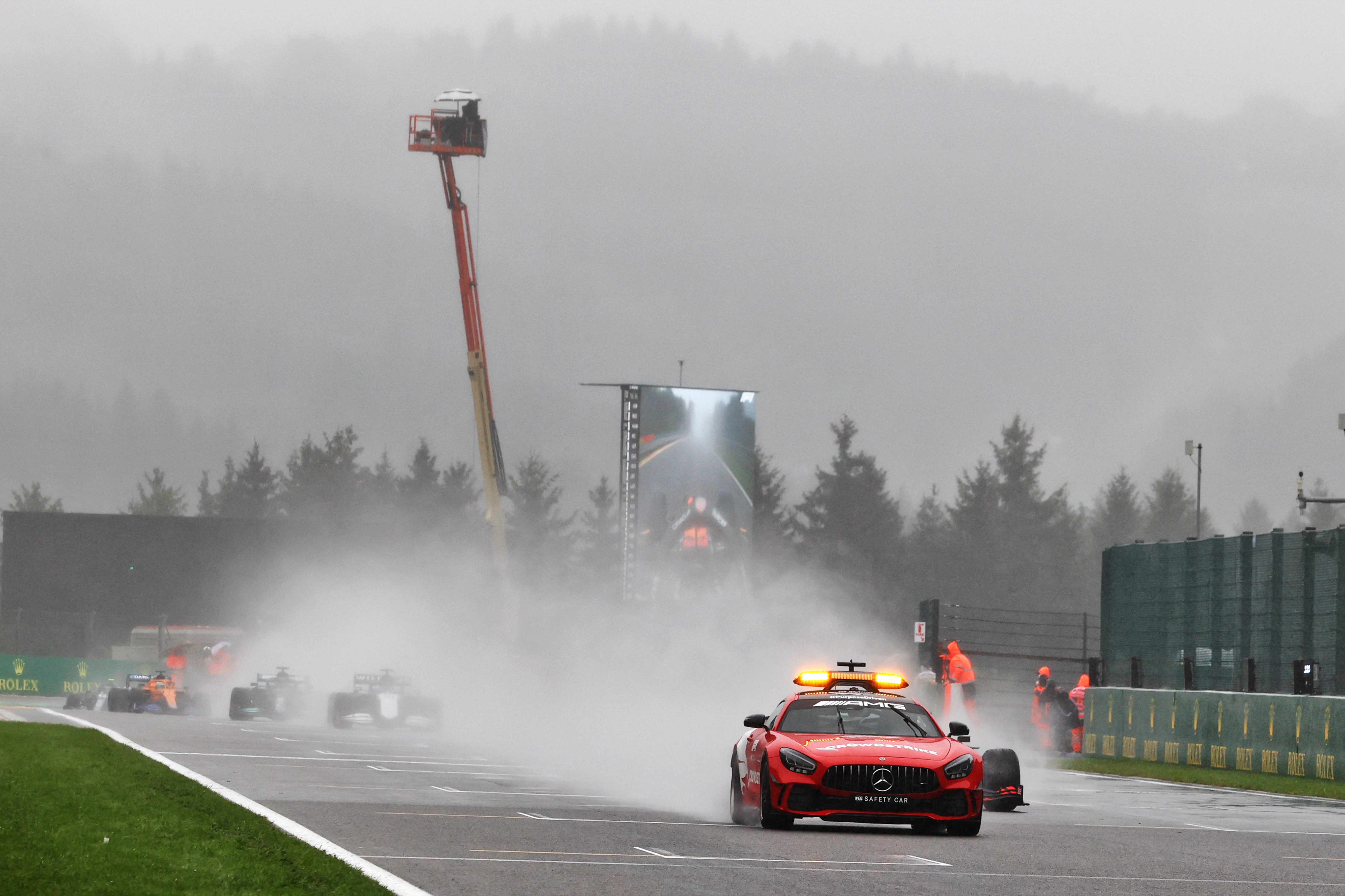 Motor Racing Formula One World Championship Belgian Grand Prix Race Day Spa Francorchamps, Belgium