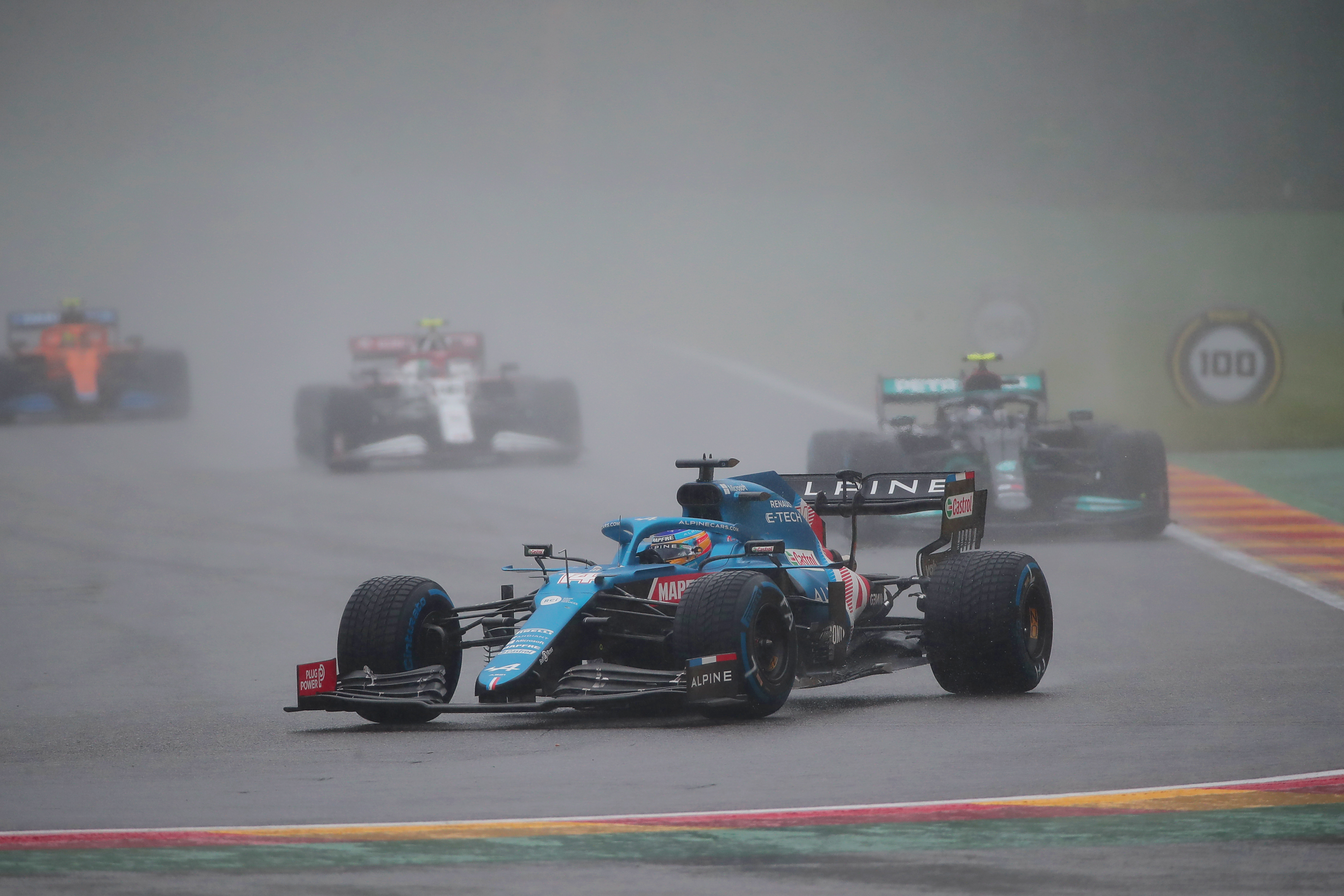 Motor Racing Formula One World Championship Belgian Grand Prix Race Day Spa Francorchamps, Belgium