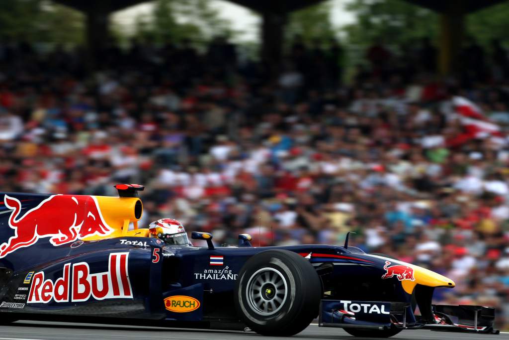 Sebastian Vettel Red Bull German Grand Prix 2010 Hockenheim