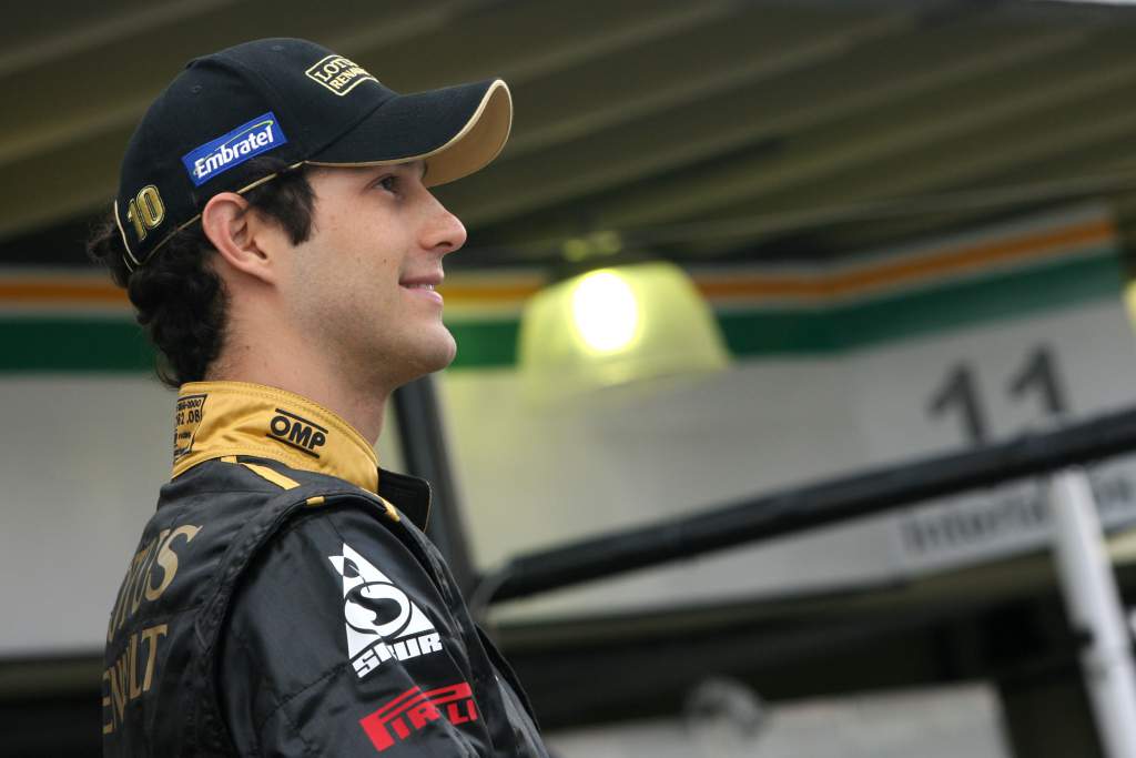 Bruno Senna Lotus Renault F1