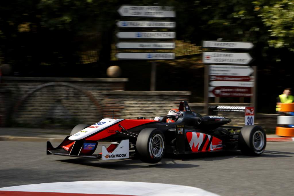 Max Verstappen van Amersfoort Pau European F3 2014