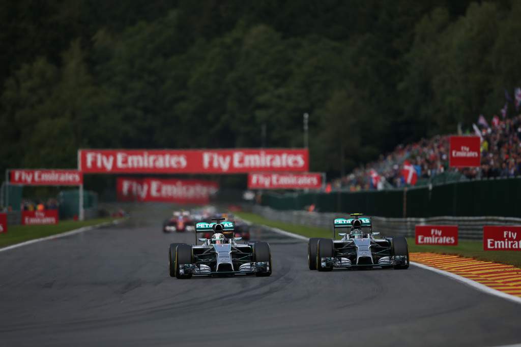 Motor Racing Formula One World Championship Belgian Grand Prix Race Day Spa Francorchamps, Belgium