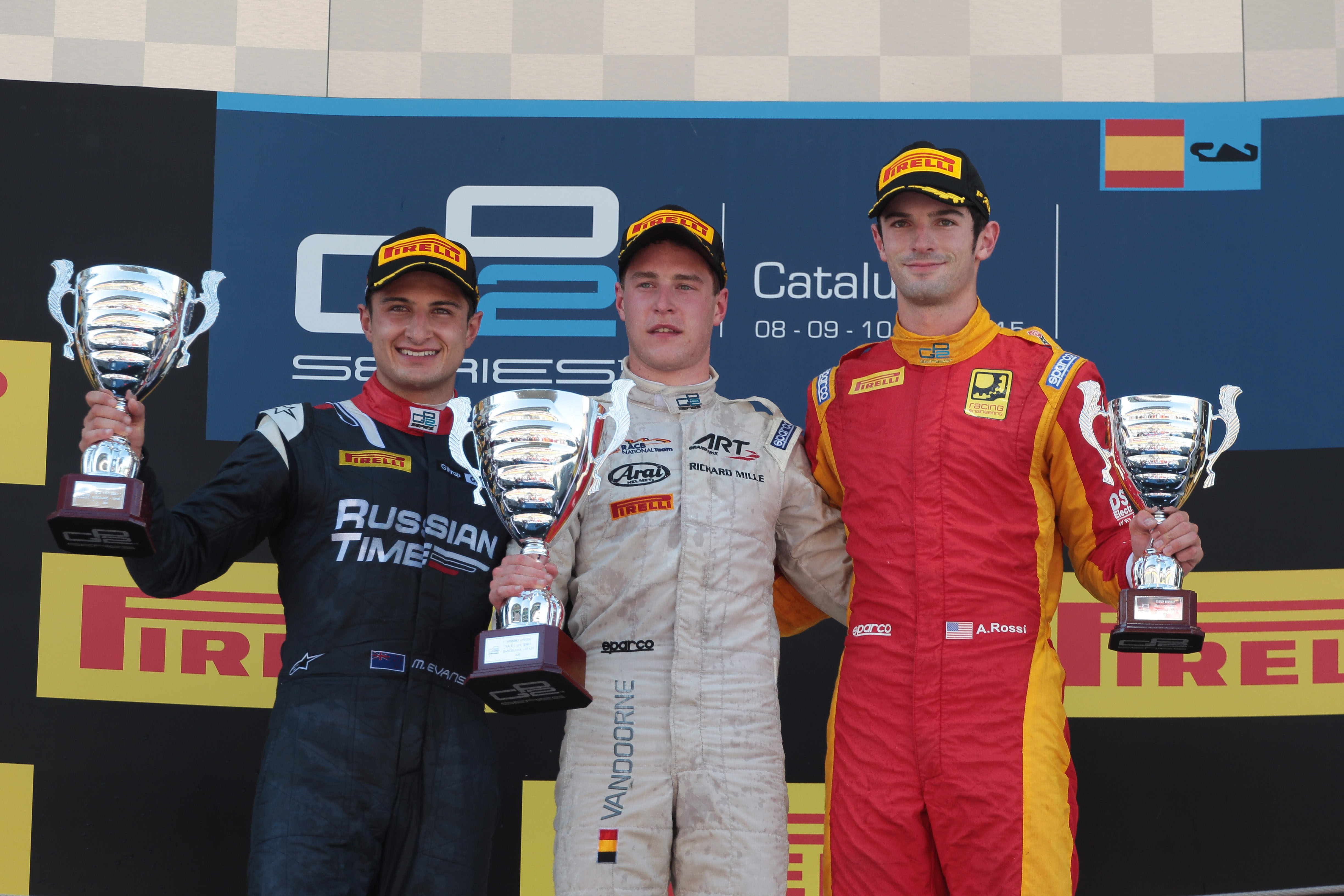 Motor Racing Gp2 Series Saturday Barcelona, Spain