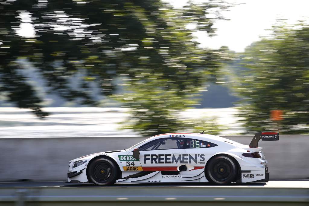 Esteban Ocon Mercedes Norisring DTM 2016