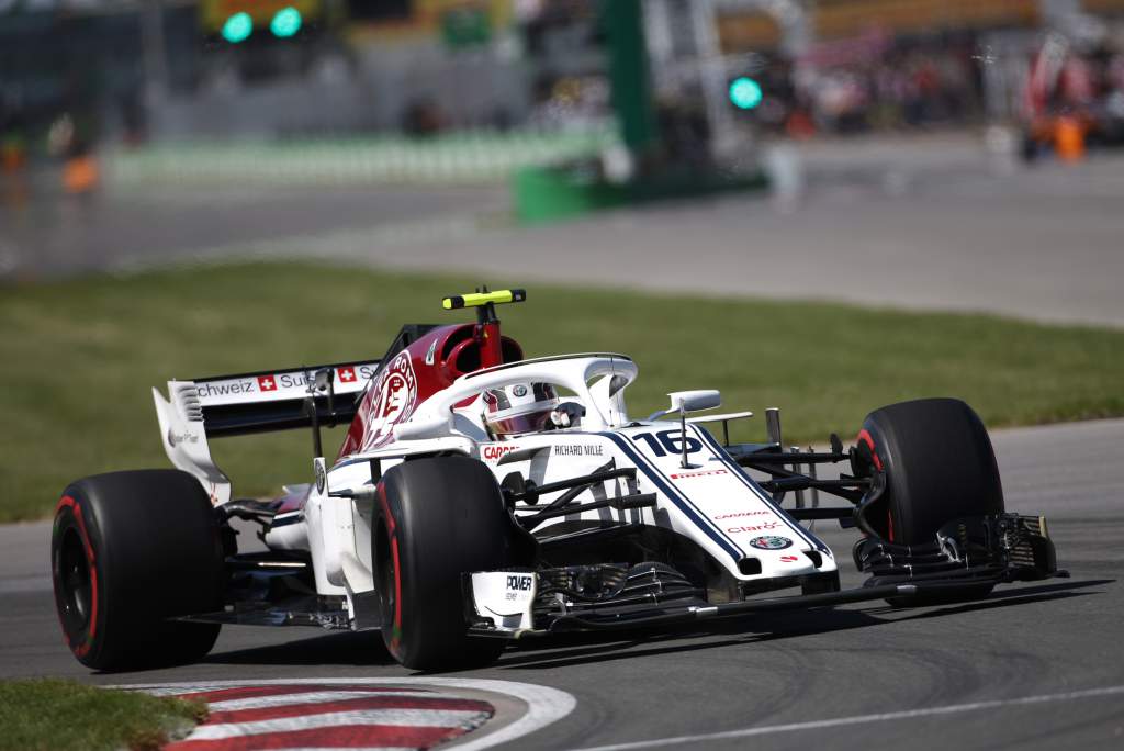 Charles Leclerc Sauber F1 2018