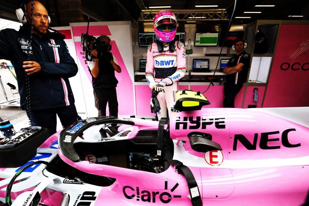 Esteban Ocon 2018