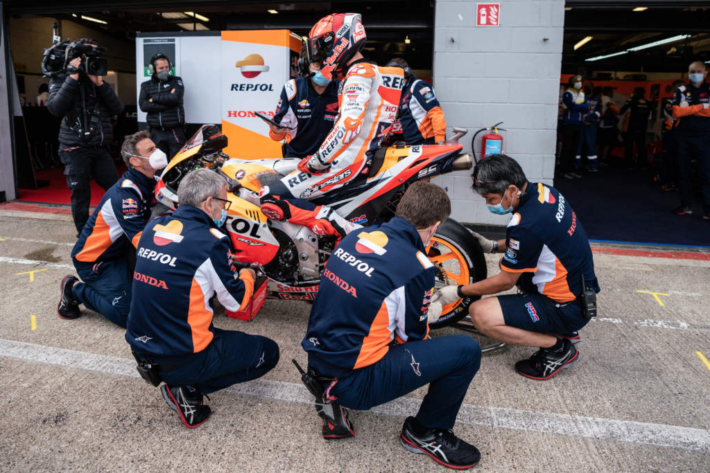 Marc Marquez Honda MotoGP Silverstone