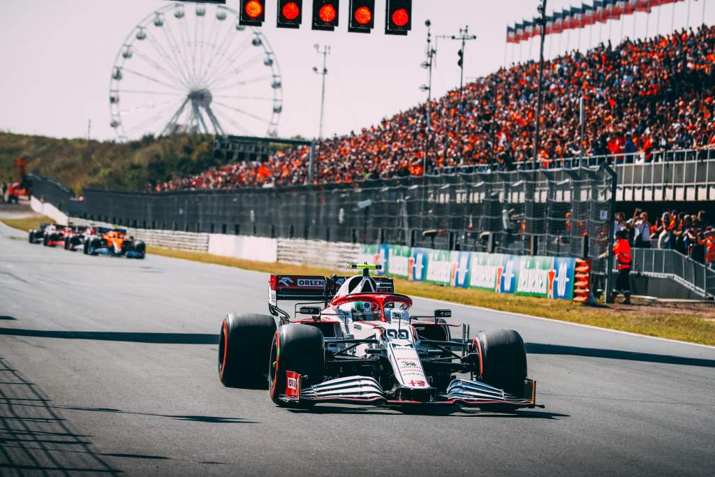 Antonio Giovinazzi Alfa Romeo Dutch GP Zandvoort F1