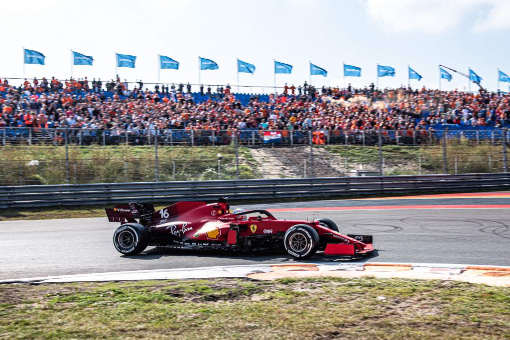 Charles Leclerc Ferrari F1 Dutch GP Zandvoort